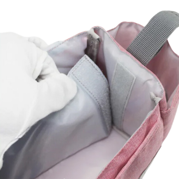 Bolso para coche Celeste Blanco