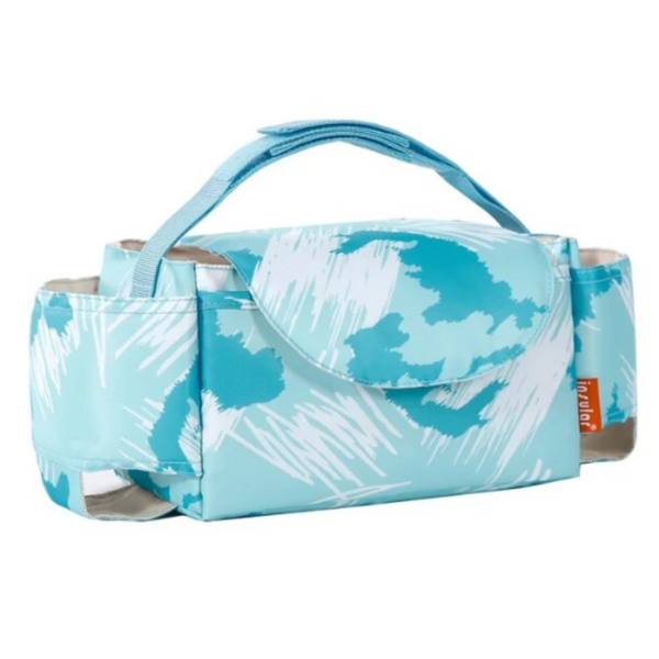 Bolso para coche Celeste Blanco