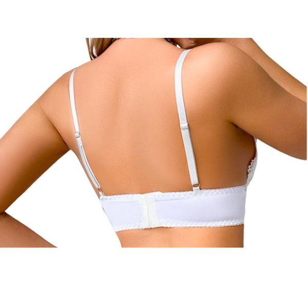 Bralette maternal blanco