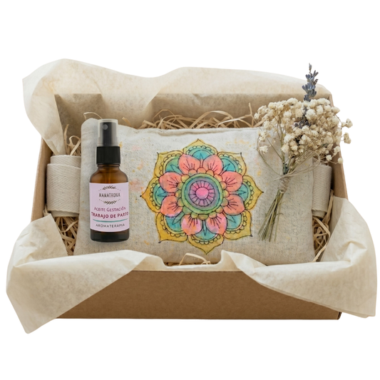Kit Trabajo de Parto: Guatero y Aromaterapia