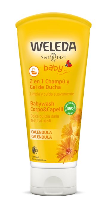 Champú y Gel de Ducha Baby de Caléndula