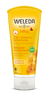 Champú y Gel de Ducha Baby de Caléndula