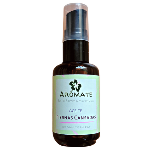 Aceite aromaterapia Piernas cansadas varices y edema